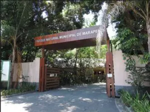 Entrada do Parque Natural Municipal Marapendi