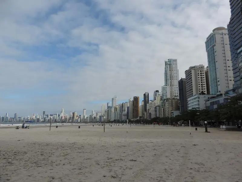 Praia Central em Balneário Camboriú