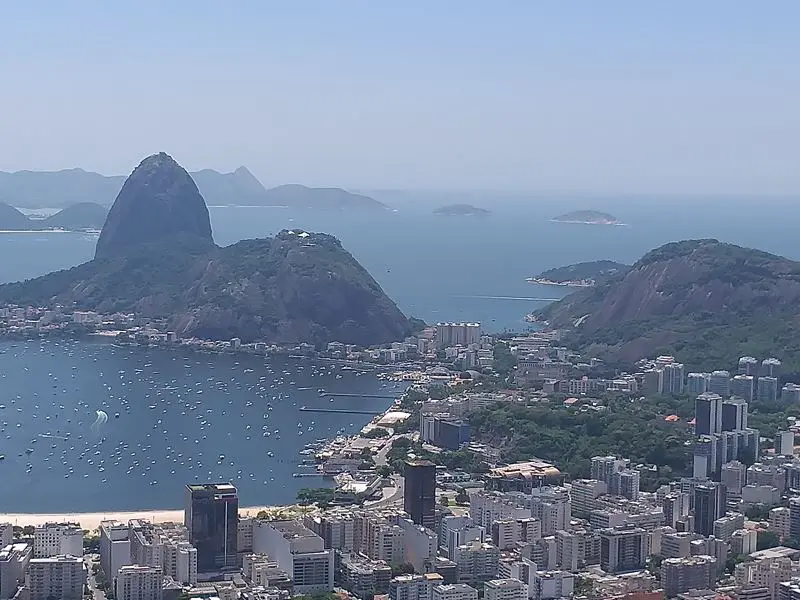 Enseada de Botafogo e Morro Pão de Açúcar